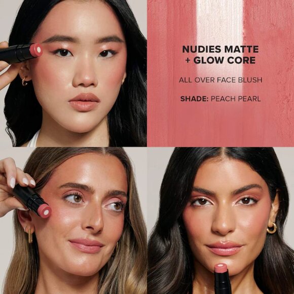 NEW NudeStix Nudies Matte & Glow Core | Pearch Pearl - Picture 2 of 2